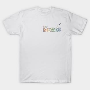 Labor and Delivery Nurse Rainbow T-Shirt